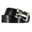 Mytem Gear Premium Ledergürtel schwarz 3,5cm Wechselgürtel 95
