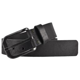 LLOYD Mens Belts Gürtel Ledergürtel Herrengürtel Vintage Optik 40mm Schwarz 85 cm