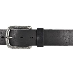 LLOYD Mens Belts G&uuml;rtel Lederg&uuml;rtel Herreng&uuml;rtel Jeansg&uuml;rtel Schwarz 40mm 110
