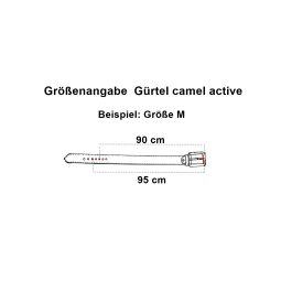 camel active Ledergürtel schwarz 30 mm S (80-85)