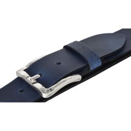 Mytem Gear Damengürtel dunkel- blau 4 cm Leder Gürtel 80